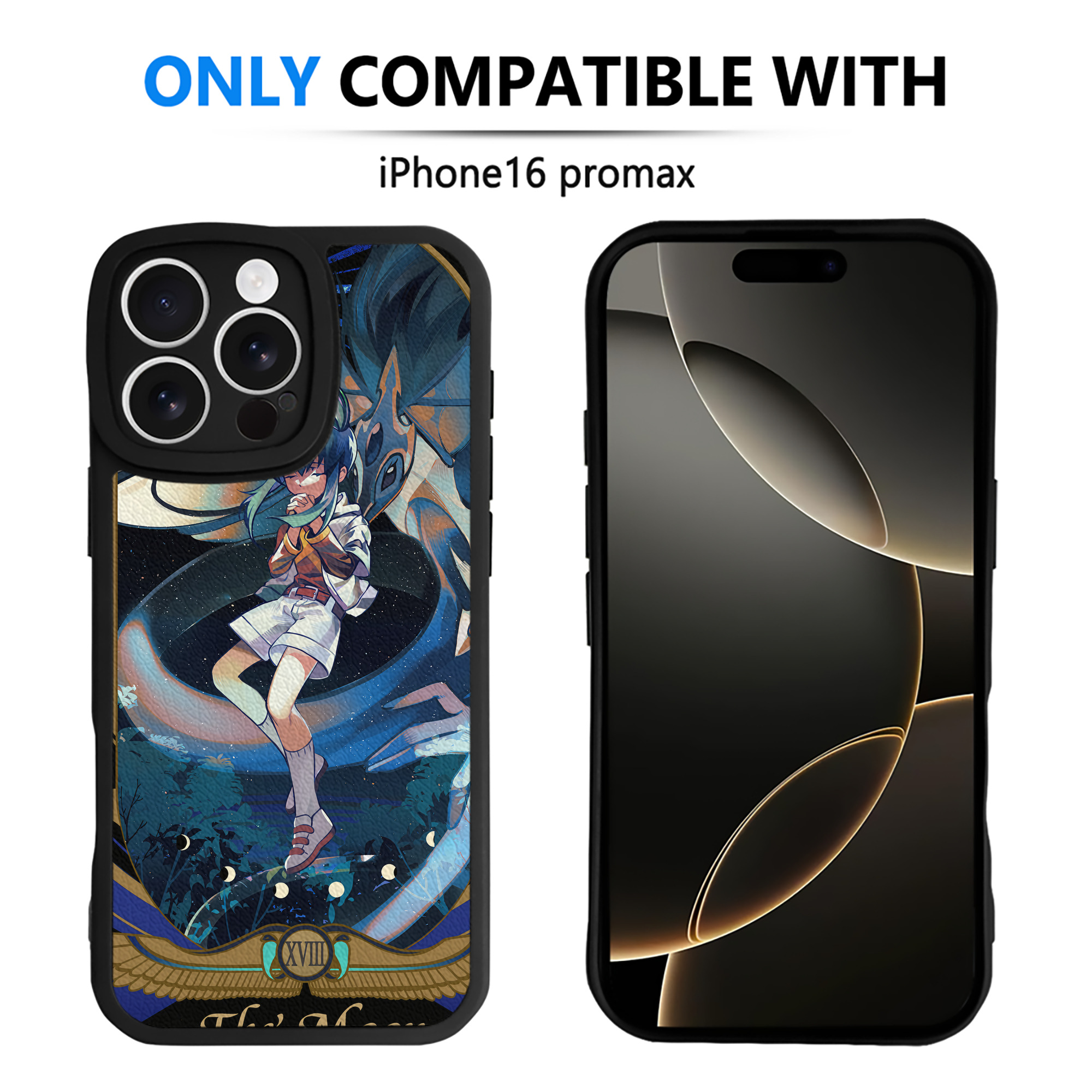 （画像用） 遊☆戯☆王 Yu-Gi-Oh! 【iPhone 16シリーズ対応】シリコンスマホケース（レザー調） 材質：シリコン